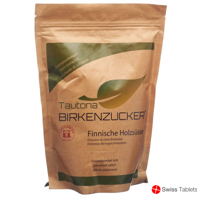 Tautona Birkenzucker/Xylit Nachfüllbeutel 1kg buy online