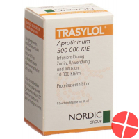 Trasylol Infusionslösung 500000 Kie Durchstechflasche 50ml Trasylol Infusionslösung 500000 Kie Durchstechflasche 50ml