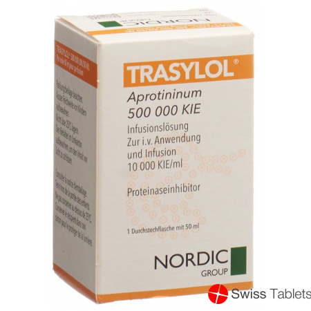 Trasylol Infusionslösung 500000 Kie Durchstechflasche 50ml buy online