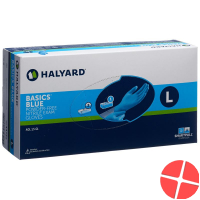 Halyard Uhs L Nitril Basic Blau 200 Stück