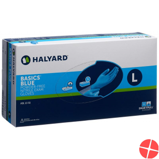 Halyard Uhs L Nitril Basic Blau 200 Stück
