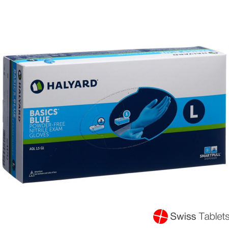 Halyard Uhs L Nitril Basic Blau 200 Stück buy online