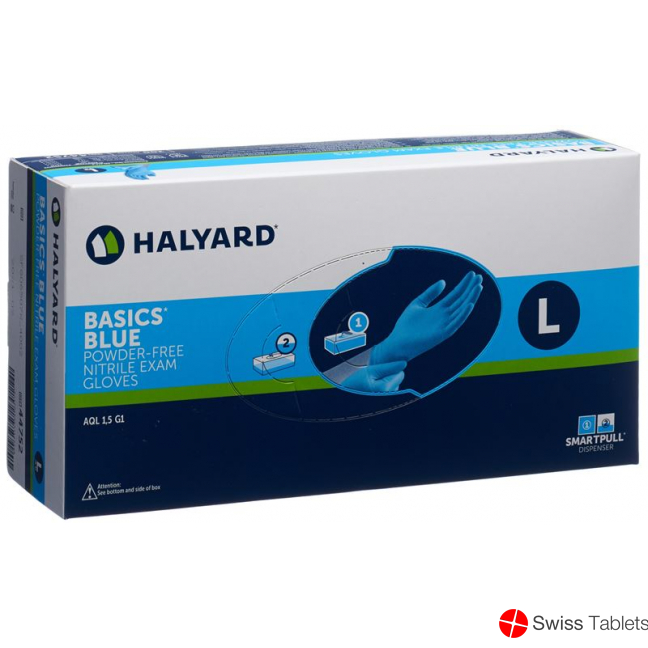 Halyard Uhs L Nitril Basic Blau 200 Stück buy online