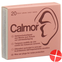 Calmor Ohrenschutzkugeln Wachs 20 Stück