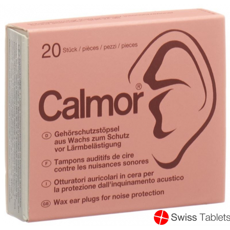 Calmor Ohrenschutzkugeln Wachs 20 Stück buy online