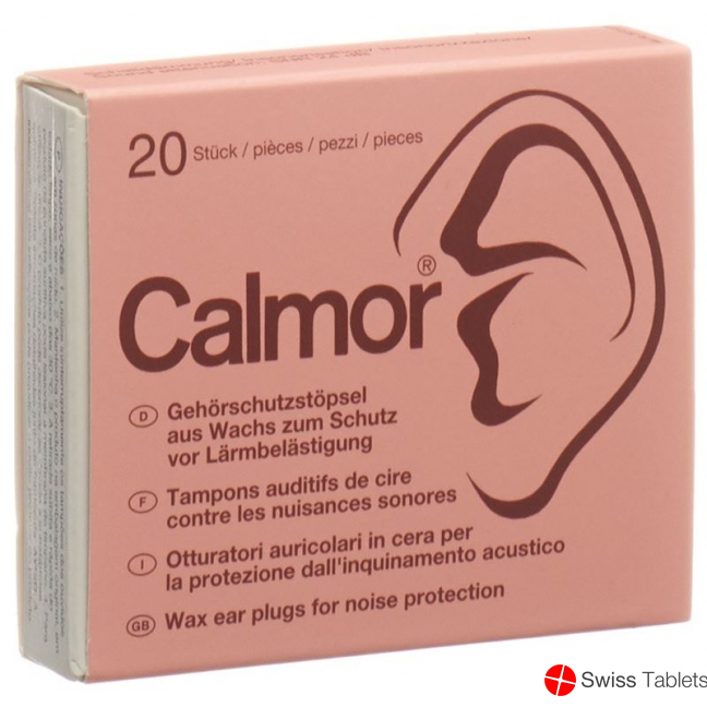 Calmor Ohrenschutzkugeln Wachs 20 Stück buy online