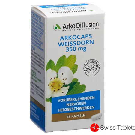 Arkocaps Weissdorn Kapseln 350mg 45 Stück buy online