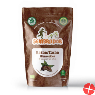 Sembrador Kakao Nibs mit Yacon Gesuesst Bio 250g