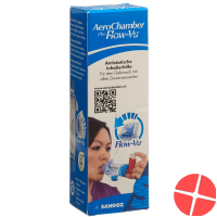 Aerochamber Plus Flow-vu without mask Blue