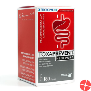 Toxaprevent Medi Pure Kapseln 400mg 180 Stück