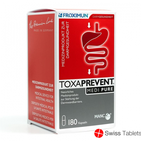 Toxaprevent Medi Pure Kapseln 400mg 180 Stück buy online