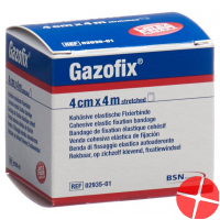 Gazofix Kohae Fixierbinde 4cmx4m Hautfarbig Latexfrei