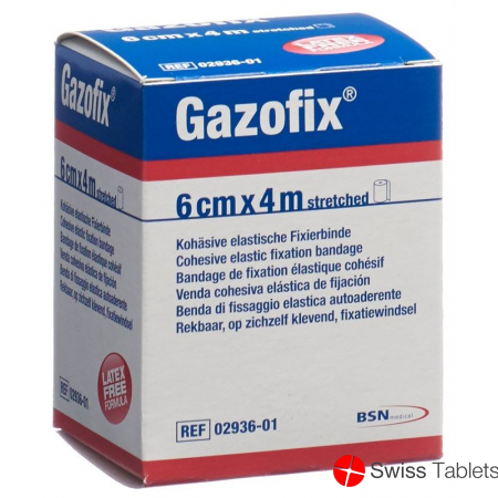 Gazofix Kohae Fixierbinde 6cmx4m Hautfarbig Latexfrei buy online