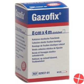 Gazofix Kohae Fixierbinde 8cmx4m Hautfarbig Latexfrei