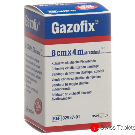 Gazofix Kohae Fixierbinde 8cmx4m Hautfarbig Latexfrei buy online