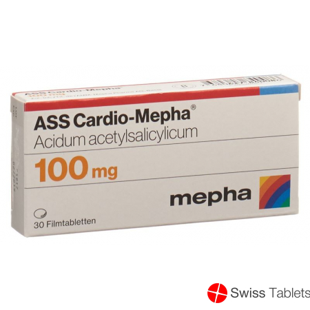 ASS Cardio Mepha Filmtabletten 100mg 30 Stück buy online