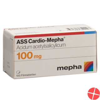 ASS Cardio Mepha Filmtabletten 100mg 100 Stück