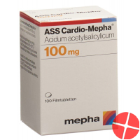 ASS Cardio Mepha Filmtabletten 100mg Dose 100 Stück