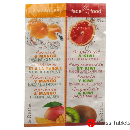 Face Food Gesichtsmaske Aprikose Grapefr 2x 6ml buy online