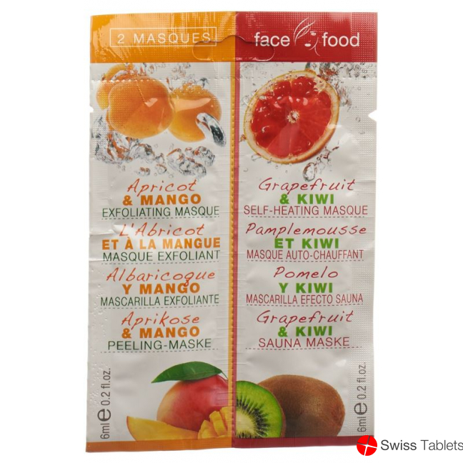Face Food Gesichtsmaske Aprikose Grapefr 2x 6ml buy online