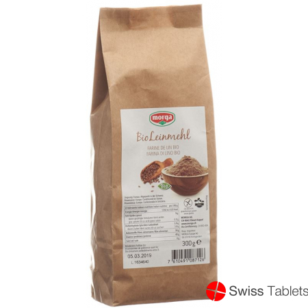 Morga Leinmehl Bio Glutenfrei Beutel 300g buy online