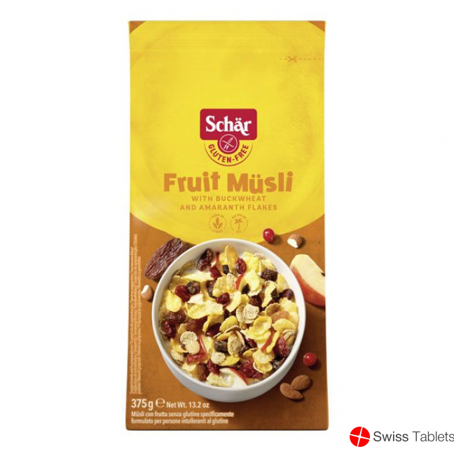 Schär Müesli Fruit Glutenfrei Beutel 375g buy online
