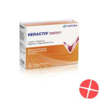 Veractiv Energy Brause Pulver Beutel 20 Stück