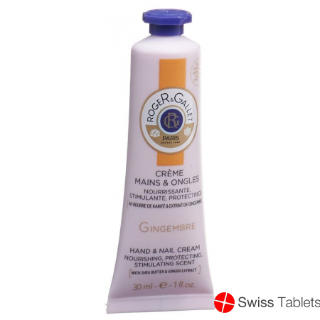 Roger Gallet Gingembre Handcreme Tube 30ml buy online