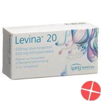 Levina 20 Filmtabletten 3x 21 Stück