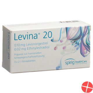 Levina 20 Filmtabletten 3x 21 Stück