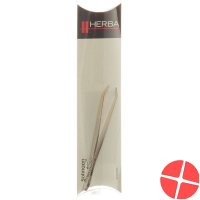 Herba Pinzette 7.5cm Goldspitze 5360