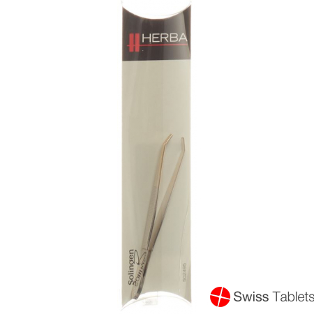 Herba Pinzette 7.5cm Goldspitze 5360 buy online