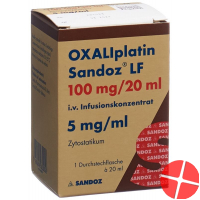 Oxaliplatin Sandoz Lf Infusionskonzentrat 100mg/20ml Vial