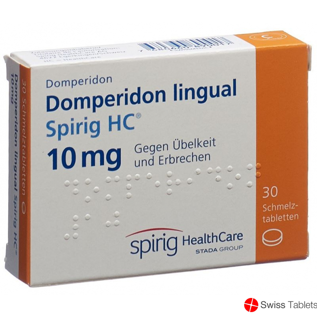 Domperidon Lingual Spirig HC 10mg 30 Stück buy online