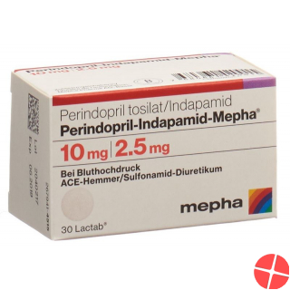 Perindopril Indapamid-Mepha 10/2.5 Dose 30 Stück
