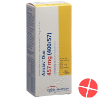 Aziclav Duo Pulver 457mg Suspension Flasche 35ml