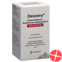Descovy Filmtabletten 200/10mg Flasche 30 Stück