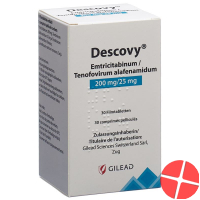Descovy Filmtabletten 200/25mg Flasche 30 Stück