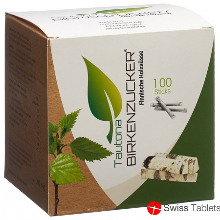 Tautona Birkenzucker/Xylit Stick 100 Stück buy online