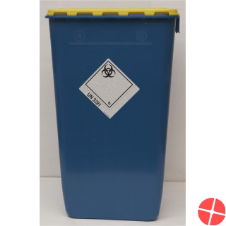 Remondis Medizin Einwegbehaelter 60L Blau Un Gepru
