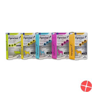 Fiproclear Spot-on Katzen Ad Us Vet. 3x 0.5ml Fiproclear Spot-on Katzen Ad Us Vet. 3x 0.5ml
