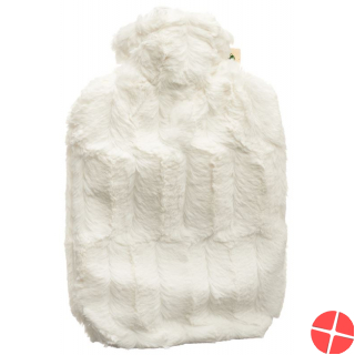 Frog hot-water bottle PVC 1.8L high-pile cover cream Frog hot-water bottle PVC 1.8L high-pile cover cream