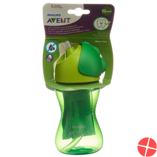 Avent Philips Straw Cup 300ml Boy Green