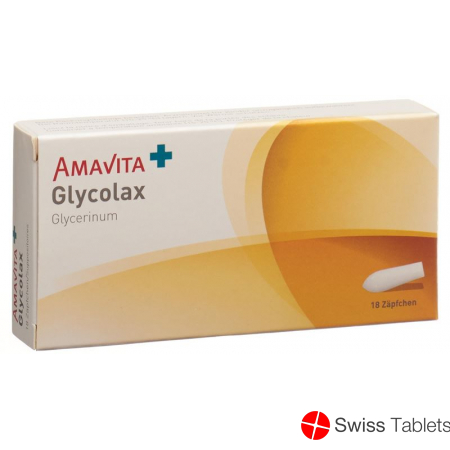 Amavita Glycolax Zäpfchen 18 Stück buy online