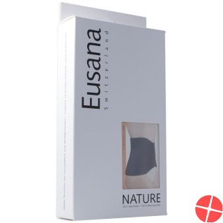 Eusana Kidney Warmer Anatomical Silk/Wool S Black