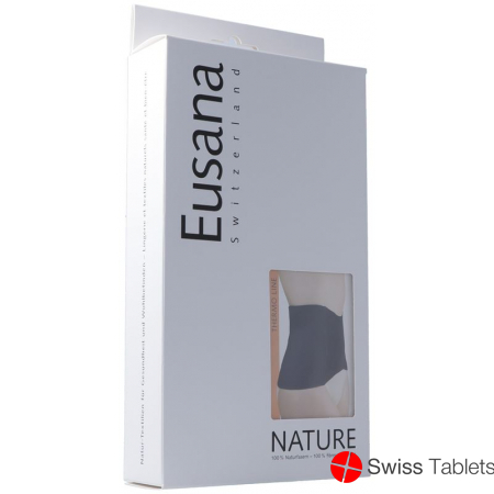 Eusana Kidney Warmer Anatomical Silk/Wool S Black buy online