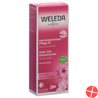 Weleda Wildrose Harmonisierendes Pflege-Öl Glasflasche 100ml
