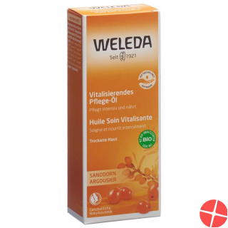 Weleda Sanddorn Vitalisierendes Pflege-Öl Glasflasche 100ml Weleda Sanddorn Vitalisierendes Pflege-Öl Glasflasche 100ml