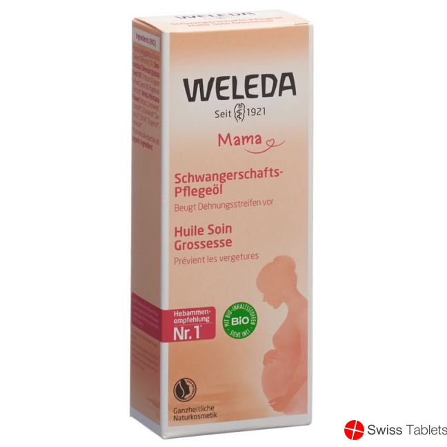 Weleda Schwangerschafts-Pflegeöl Glasflasche 100ml buy online
