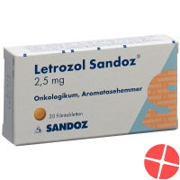 Letrozol Sandoz Filmtabletten 2.5mg 30 Stück
